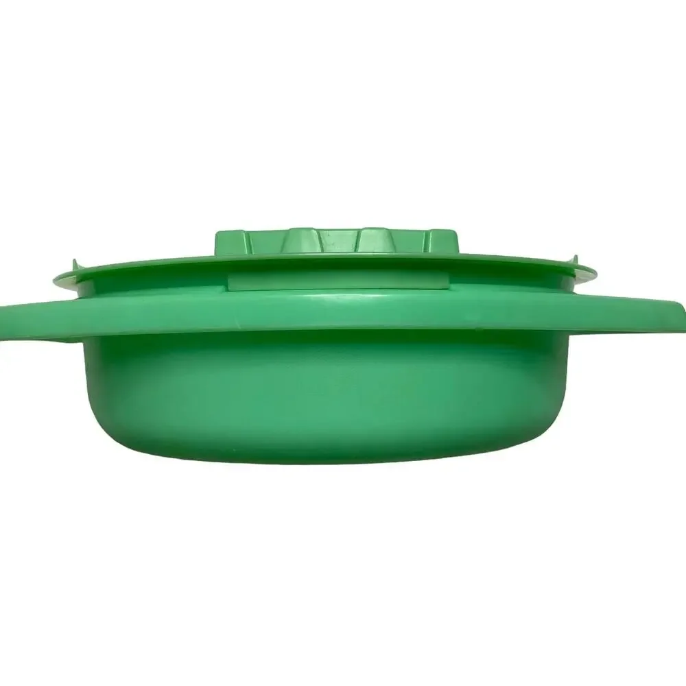 TUPPERWARE Vintage Jade Green Bowl Grater Shredder Made in USA 786-4